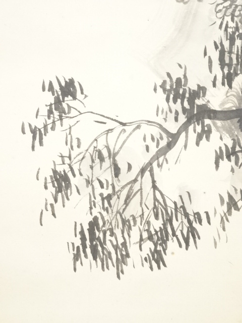 道具 ] - 道具 森村宜稲筆 赤壁勝遊図 肉筆紙本掛軸（共箱）□z